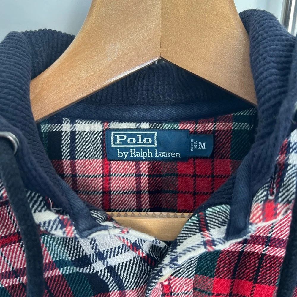 Ralph Lauren Polo Shirt Hoodie - Size M - Picture 4 of 4